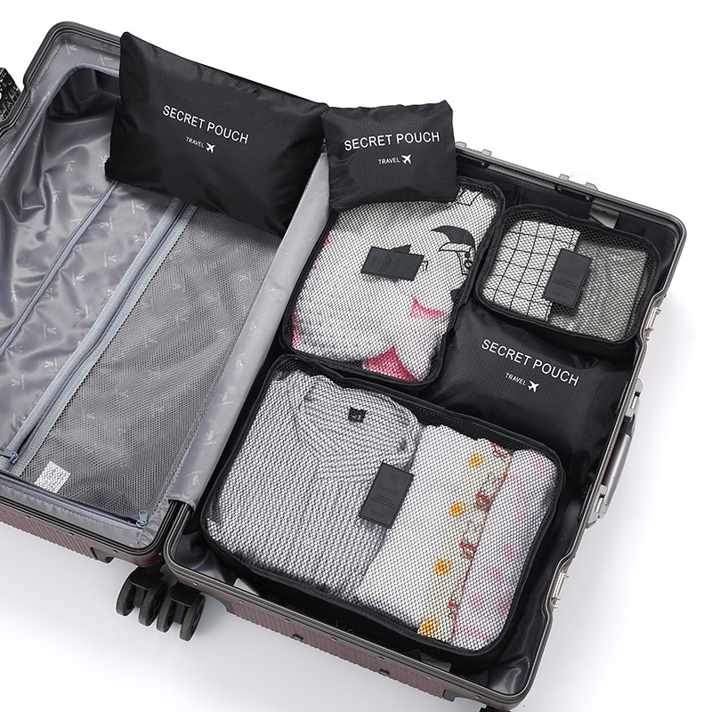Kit Bolsas Organizadoras Para Viagem
