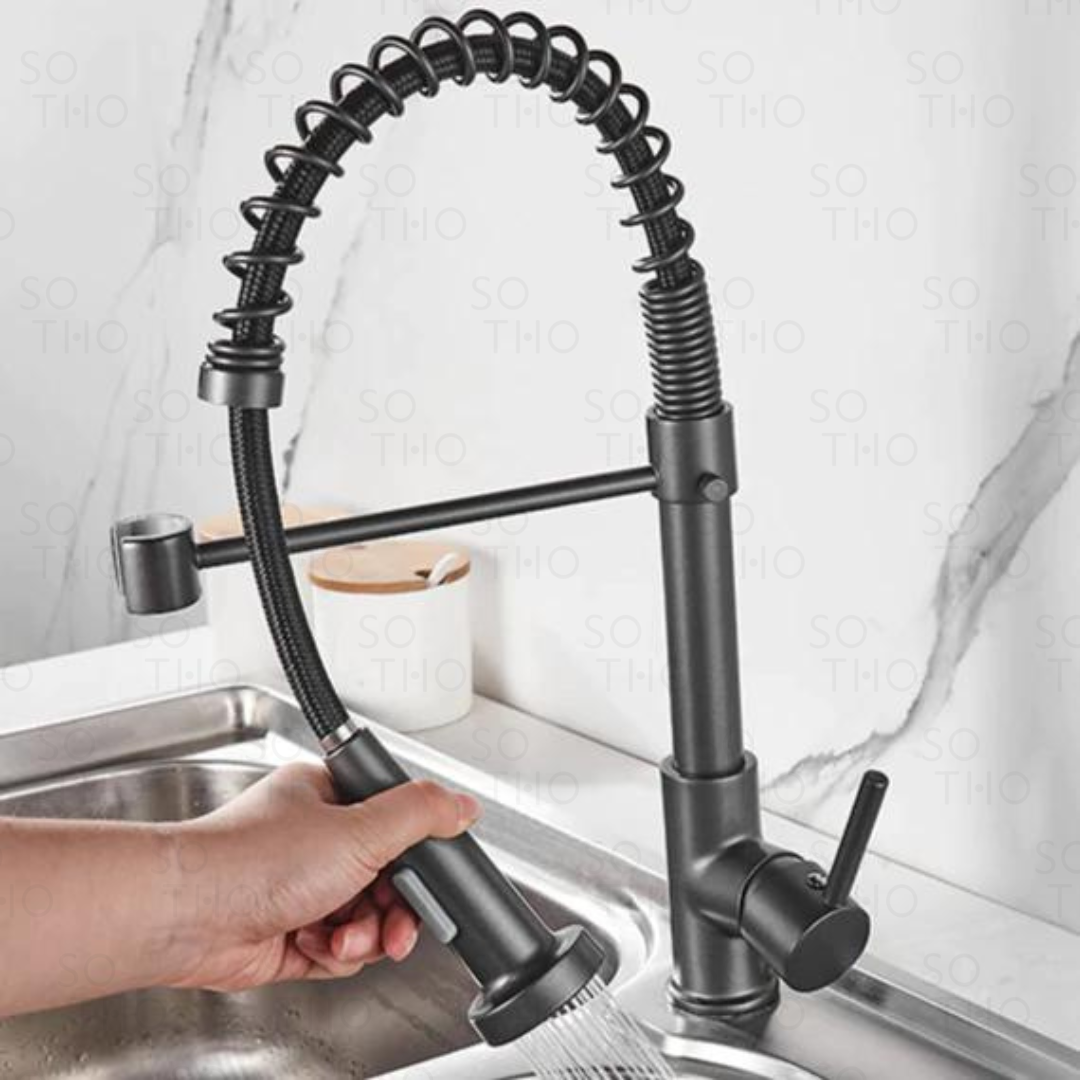 Torneira de Cozinha Misturadora Monocomando com Rotação Em 360º - 04 Cores Disponíveis