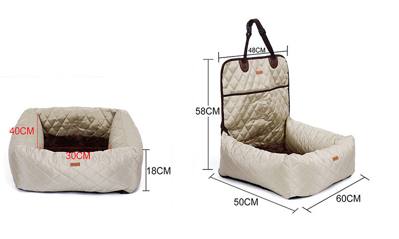 Assento de Carro Pet Milan