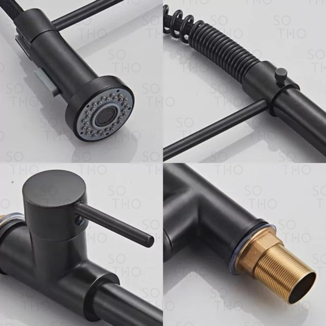Torneira de Cozinha Misturadora Monocomando com Rotação Em 360º - 04 Cores Disponíveis