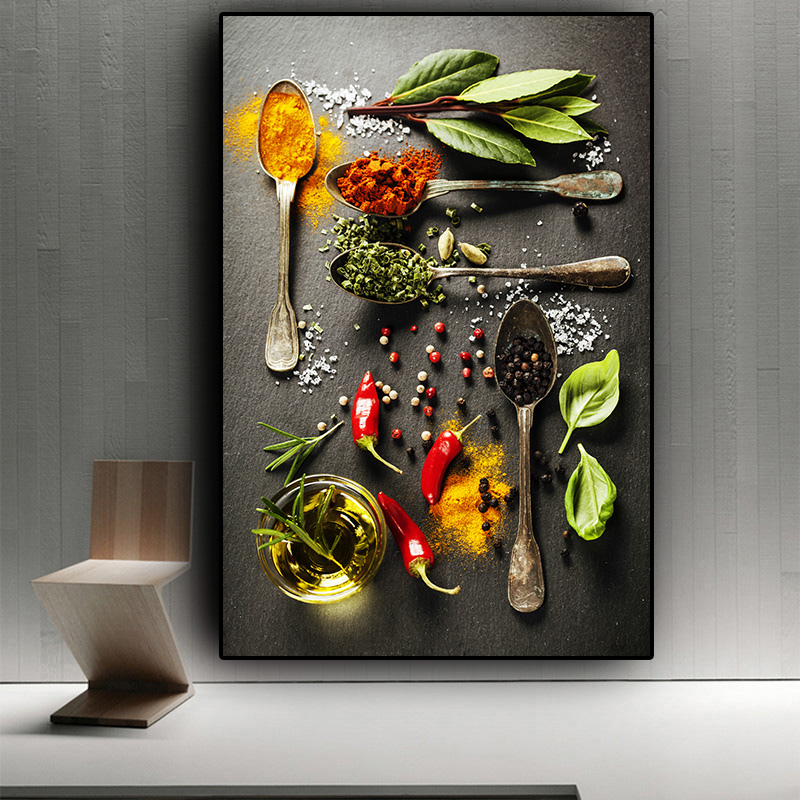 Quadro "Arte e Especiarias"