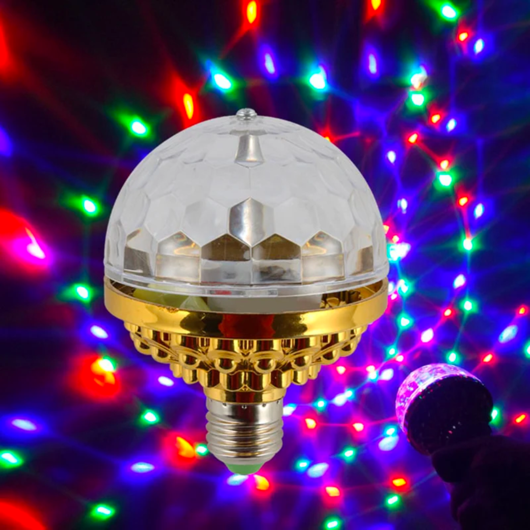 GiraLight - Lâmpada Giratória Multicolorida