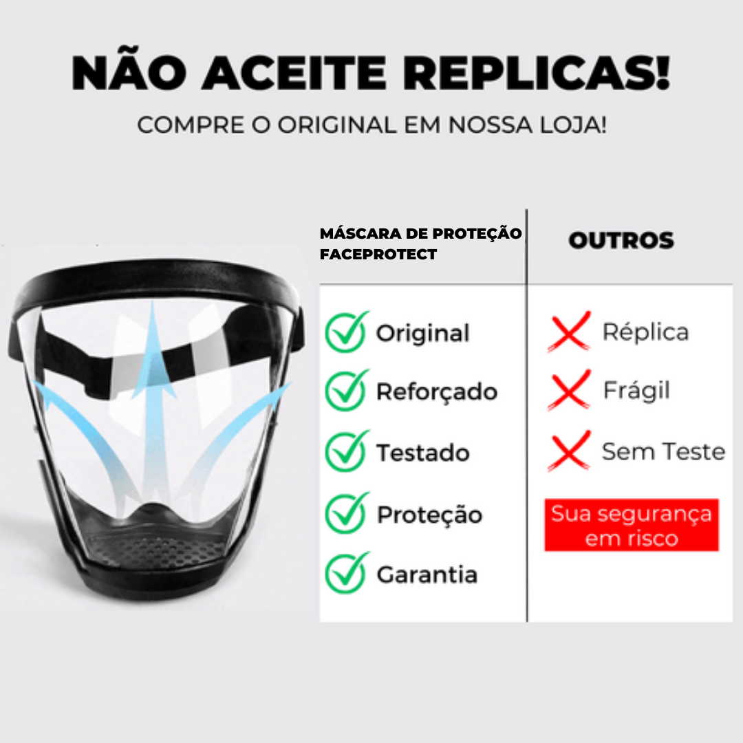 Máscara De Proteção | FaceProtect
