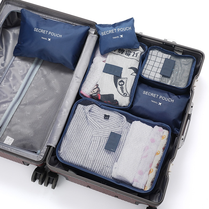 Kit Bolsas Organizadoras Para Viagem