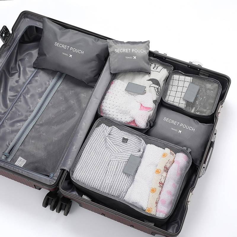 Kit Bolsas Organizadoras Para Viagem