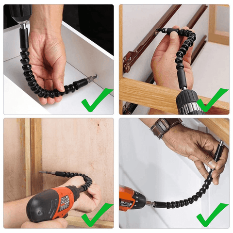 Extensão Flexível De Brocas Para Parafusadeiras