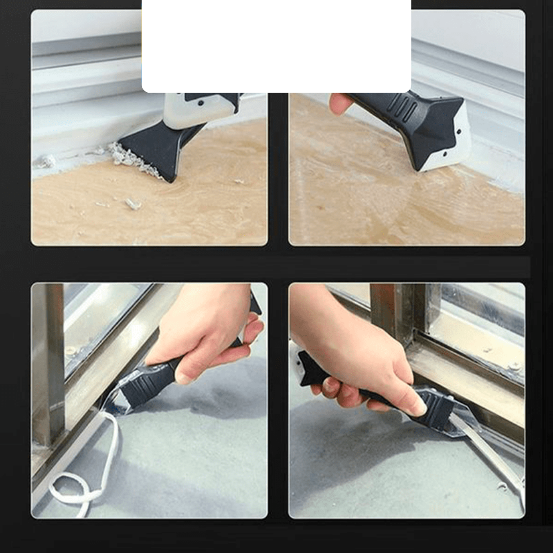 Ferramenta de Remoção de Silicone e Rejunte | Burner 3 em 1
