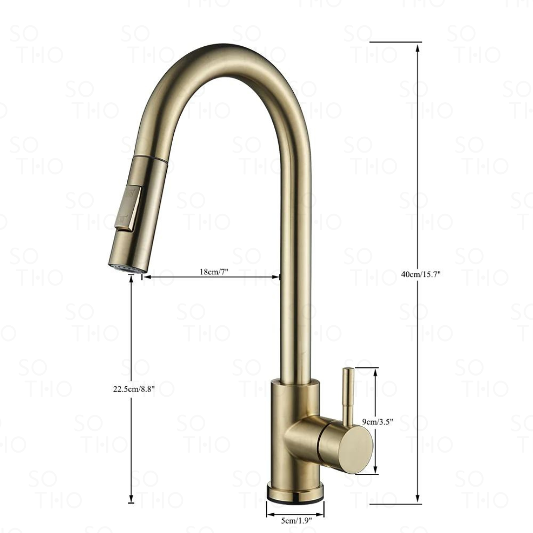 Torneira Gourmet Monocomando Milano - 06 Cores Disponíveis