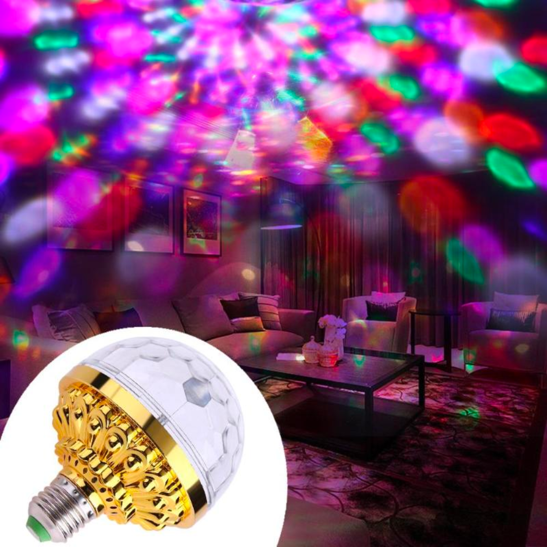 GiraLight - Lâmpada Giratória Multicolorida