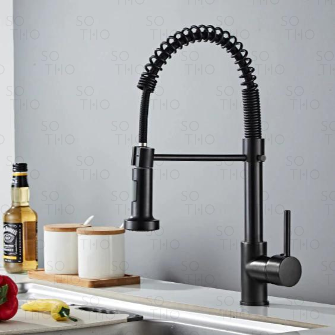Torneira de Cozinha Misturadora Monocomando com Rotação Em 360º - 04 Cores Disponíveis