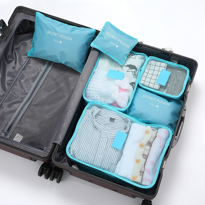 Kit Bolsas Organizadoras Para Viagem