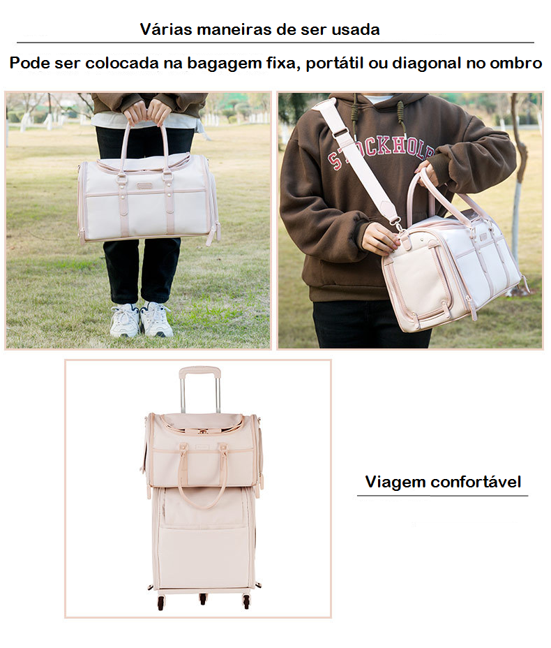 Bolsa Chic Transporte Pet Travel