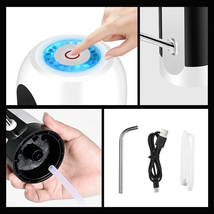Bomba elétrica para Galão de água  - Recarregável