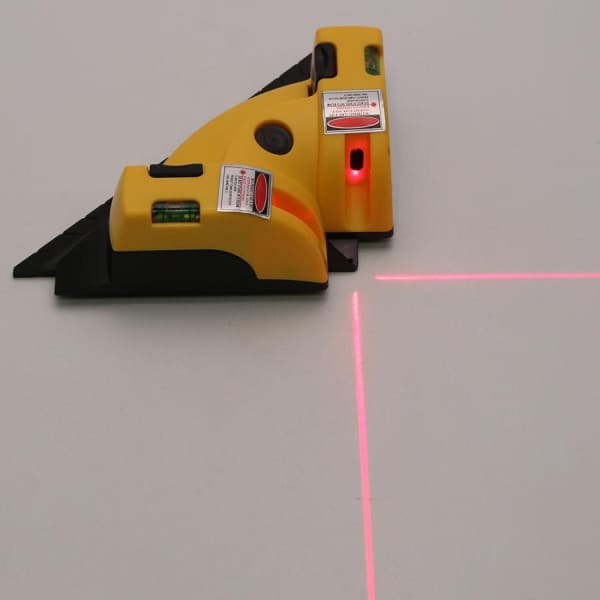 Nível a Laser Com Esquadro e Prumo 3 em 1