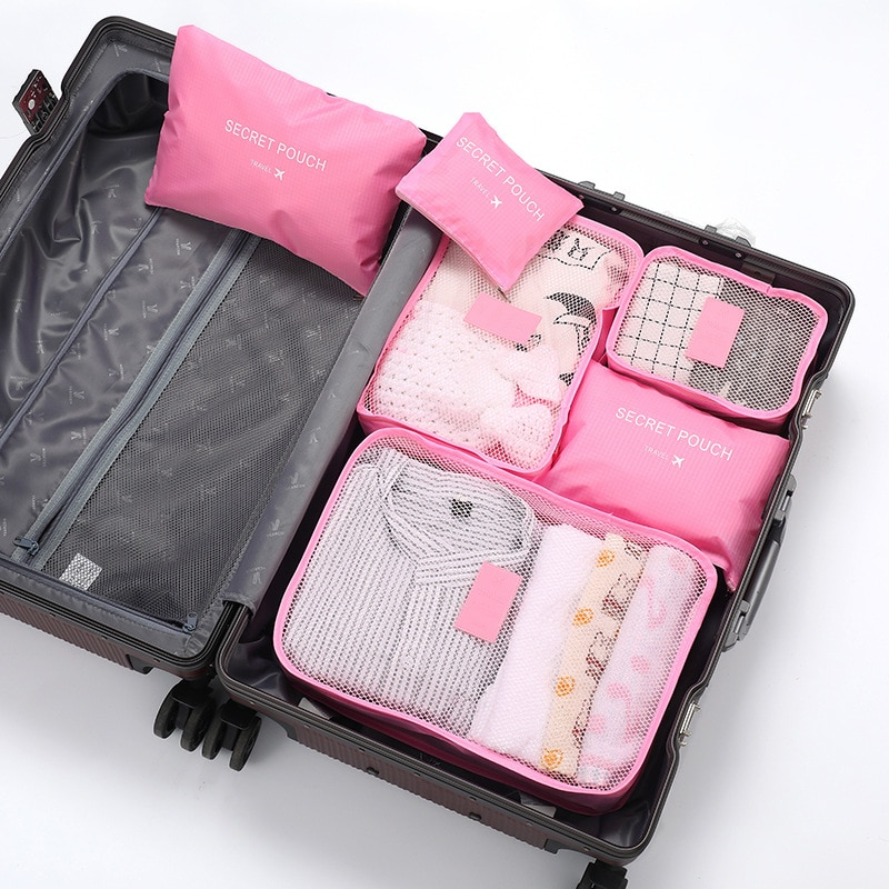 Kit Bolsas Organizadoras Para Viagem