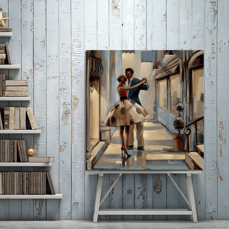 Quadro Vintage "A Última Dança"