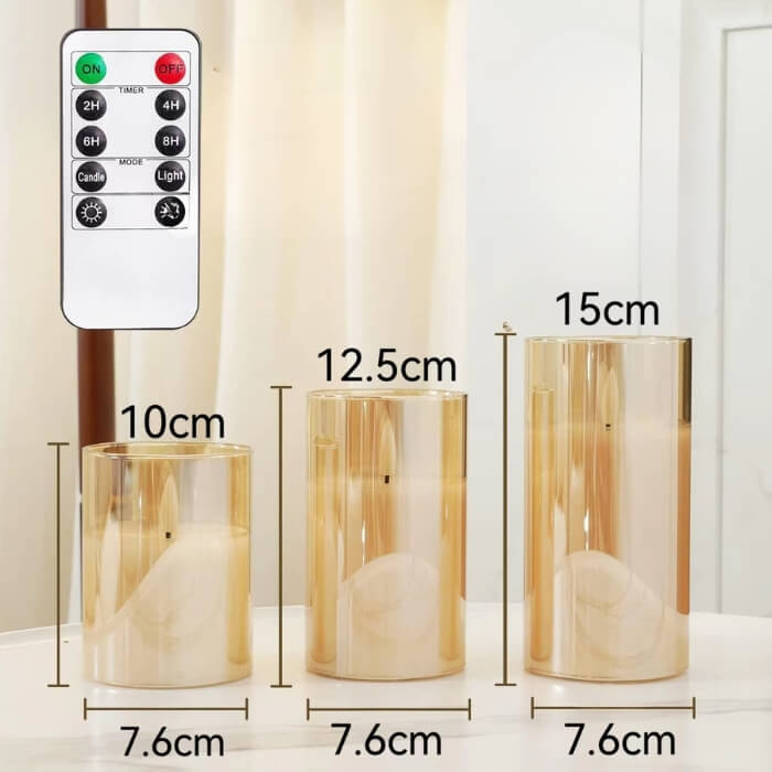 Velas Artificiais Aroás LED