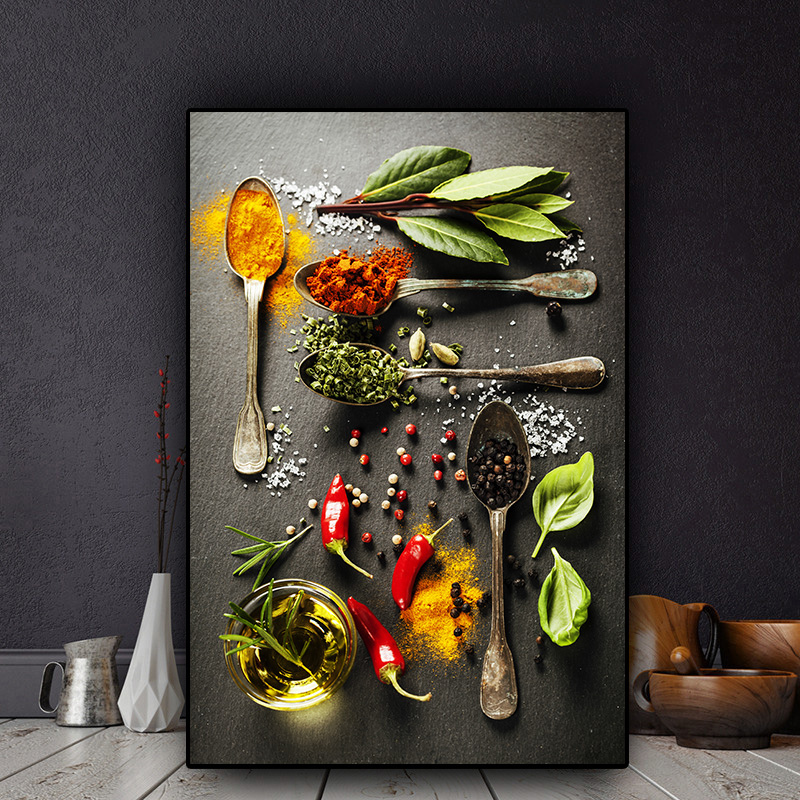 Quadro "Arte e Especiarias"