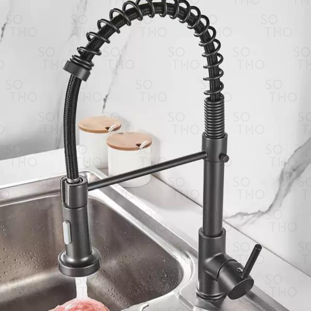Torneira de Cozinha Misturadora Monocomando com Rotação Em 360º - 04 Cores Disponíveis
