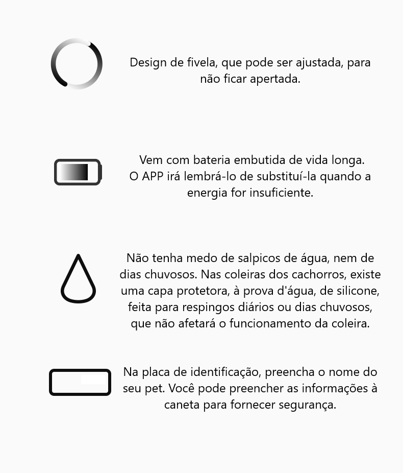 Coleira Inteligente Rastreável com Monitoramento de Saúde - PetSafe