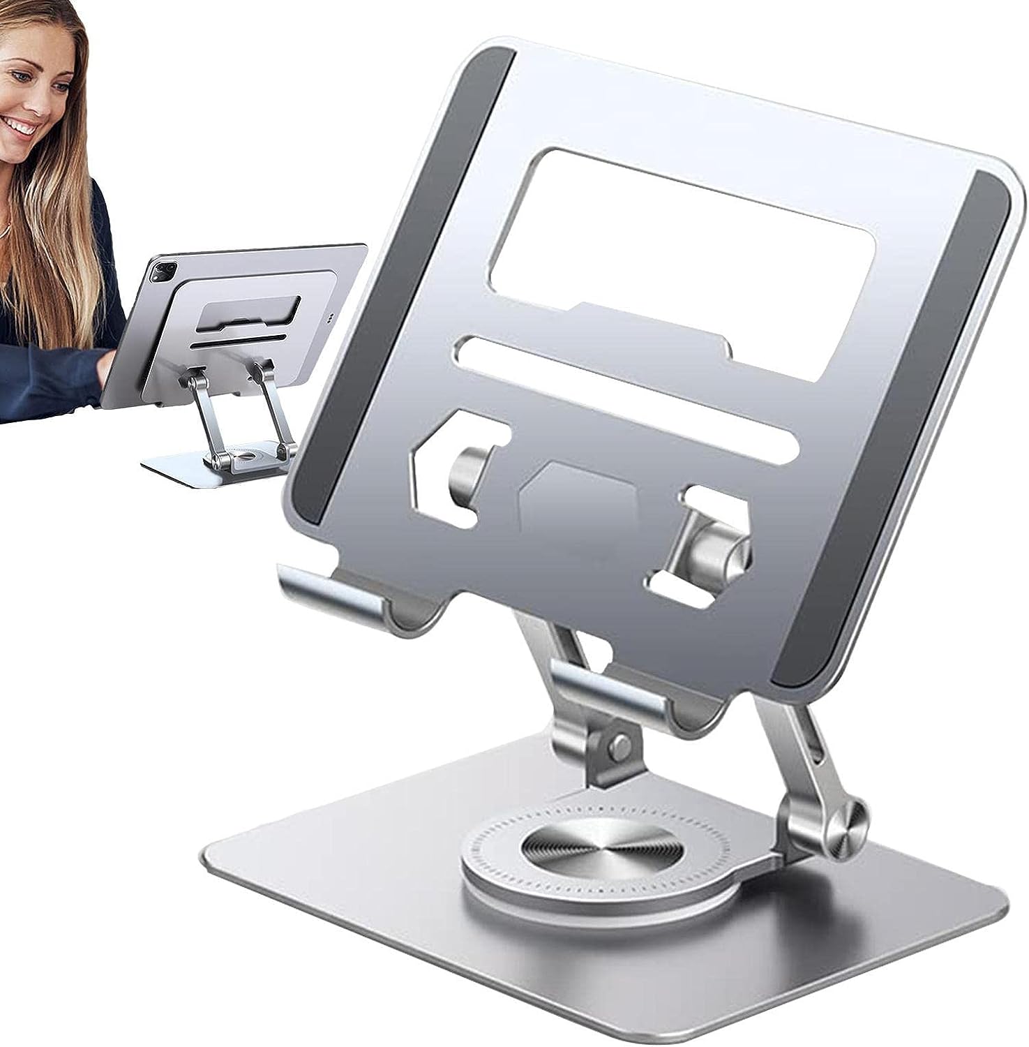 Suporte Giratório para Tablet e Notebook TechPro™