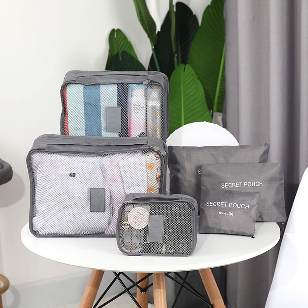 Kit Bolsas Organizadoras Para Viagem