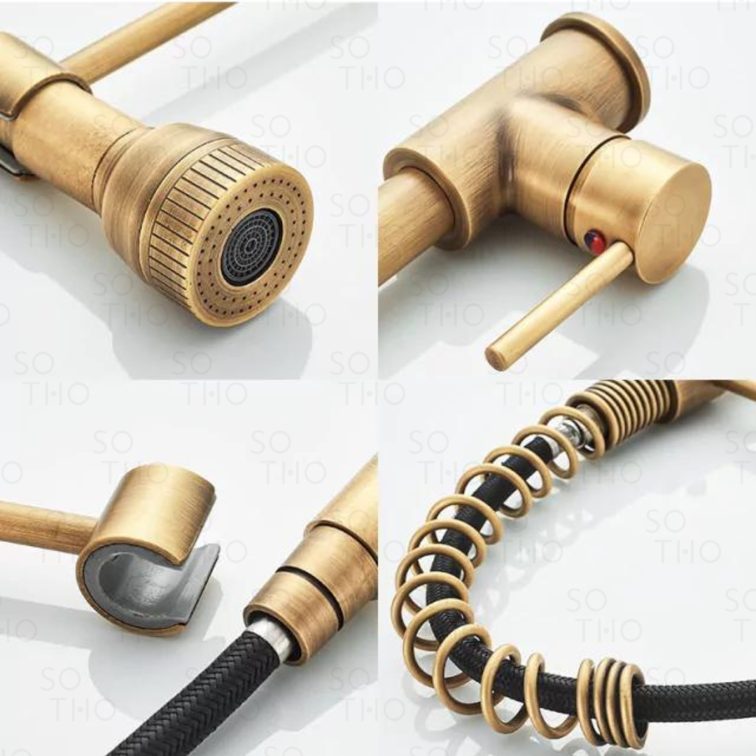 Torneira de Cozinha Misturadora Monocomando com Rotação Em 360º - 04 Cores Disponíveis