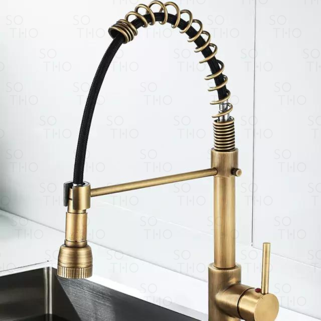 Torneira de Cozinha Misturadora Monocomando com Rotação Em 360º - 04 Cores Disponíveis