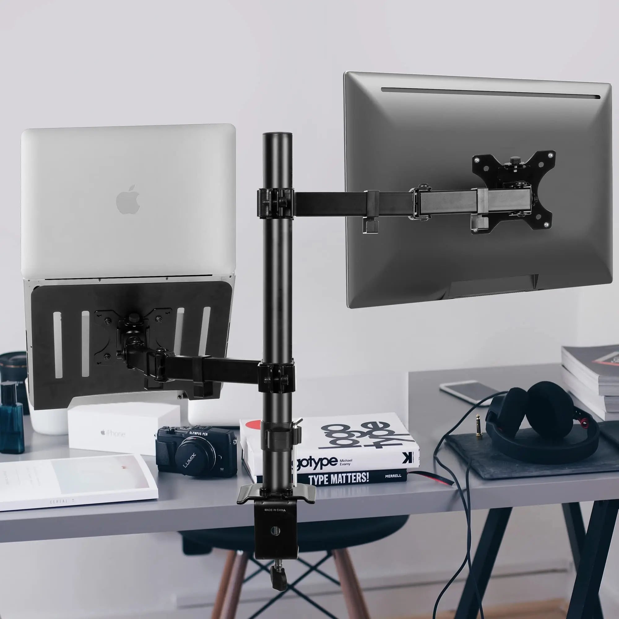 Suporte Articulado Pacasa para Monitor e Notebook