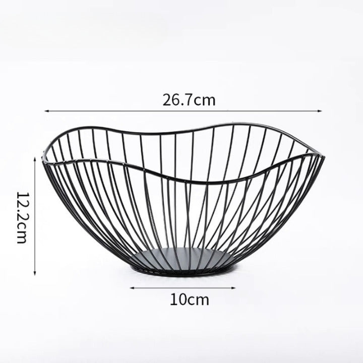 Fruteira de Mesa Moderna em Metal