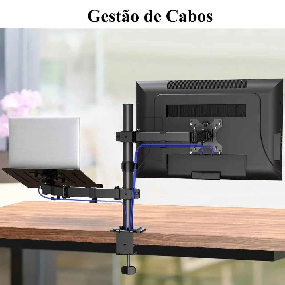 Suporte Articulado Pacasa para Monitor e Notebook