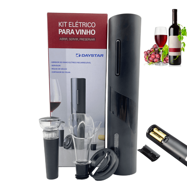 Abridor de Vinho Elétrico Automático - EasyWine®