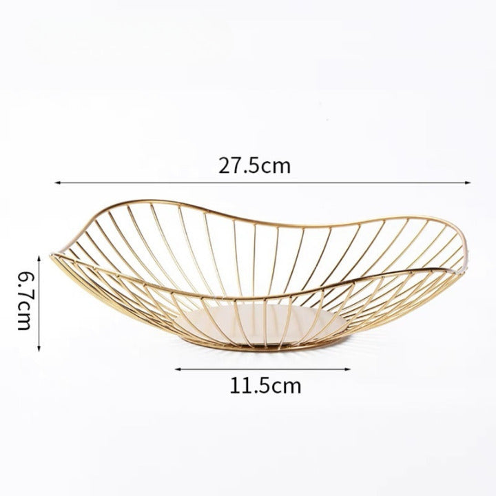 Fruteira de Mesa Moderna em Metal