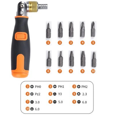 Chave de fenda Multi Ângulos 10 em 1 - Promoção