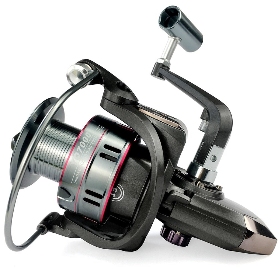 Molinete de Pesca 13 Rolamentos - Drag 5-12 kg - Série 1000-7000 - GHOTDA