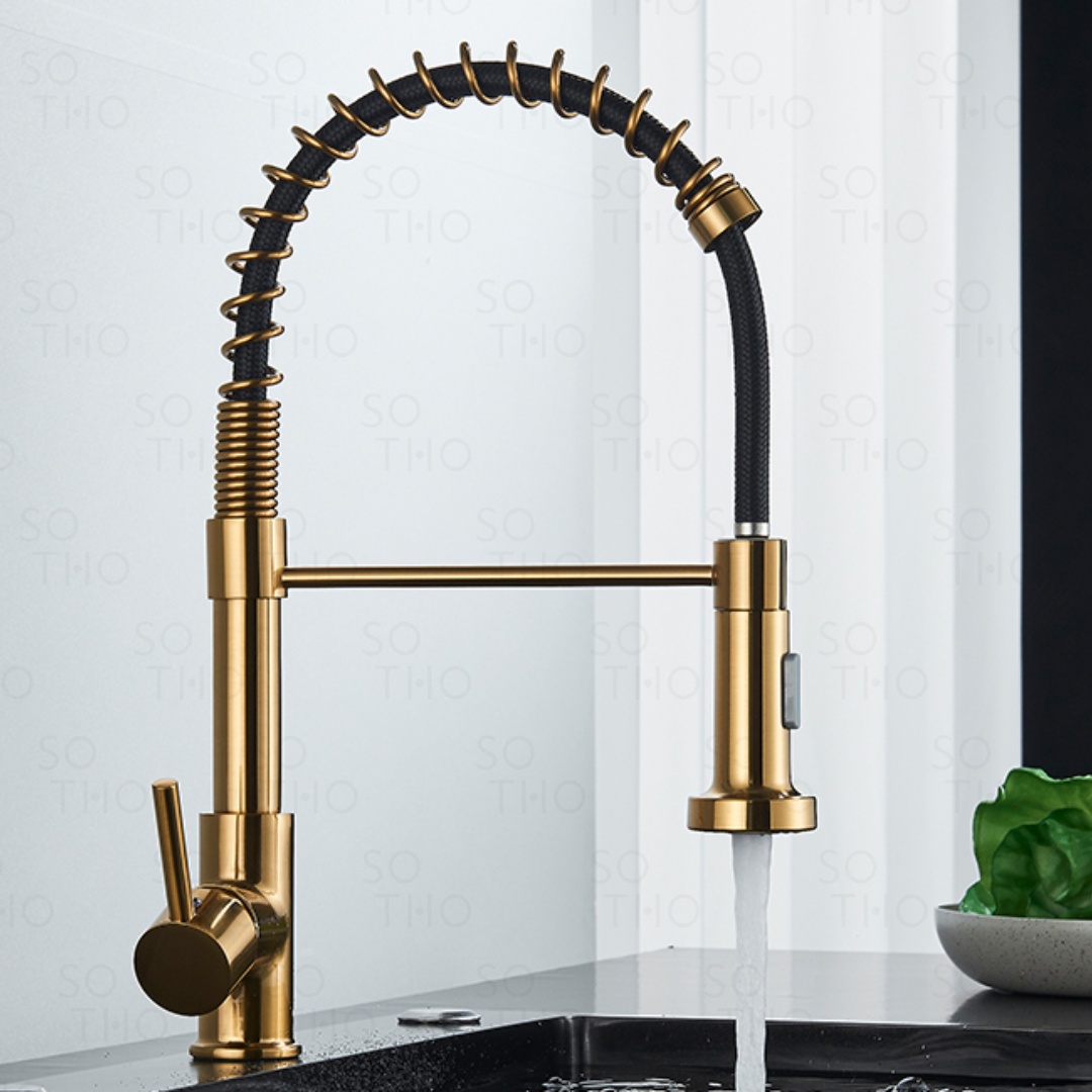 Torneira de Cozinha Misturadora Monocomando com Rotação Em 360º - 04 Cores Disponíveis