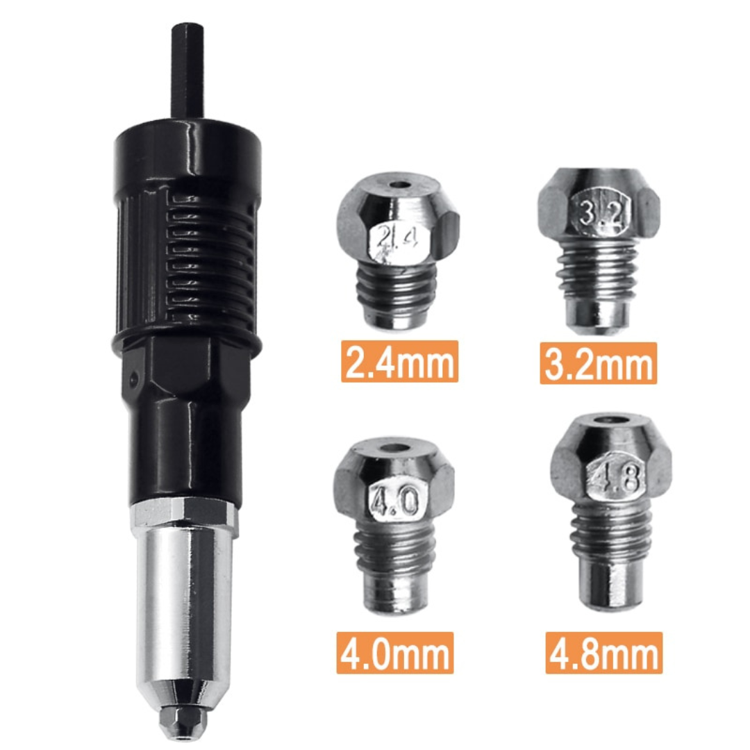 Rebitadeira Profissional Quick Fixer Kit Completo