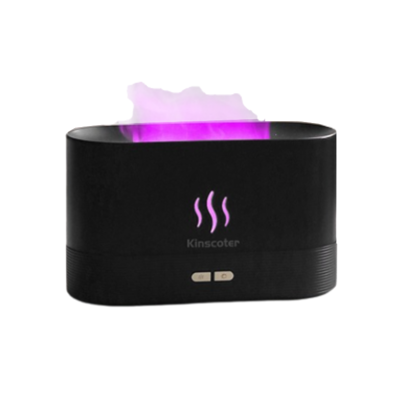 Umidificador de ar chamas rgb