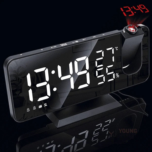 Relógio Digital LED Smart Alarm