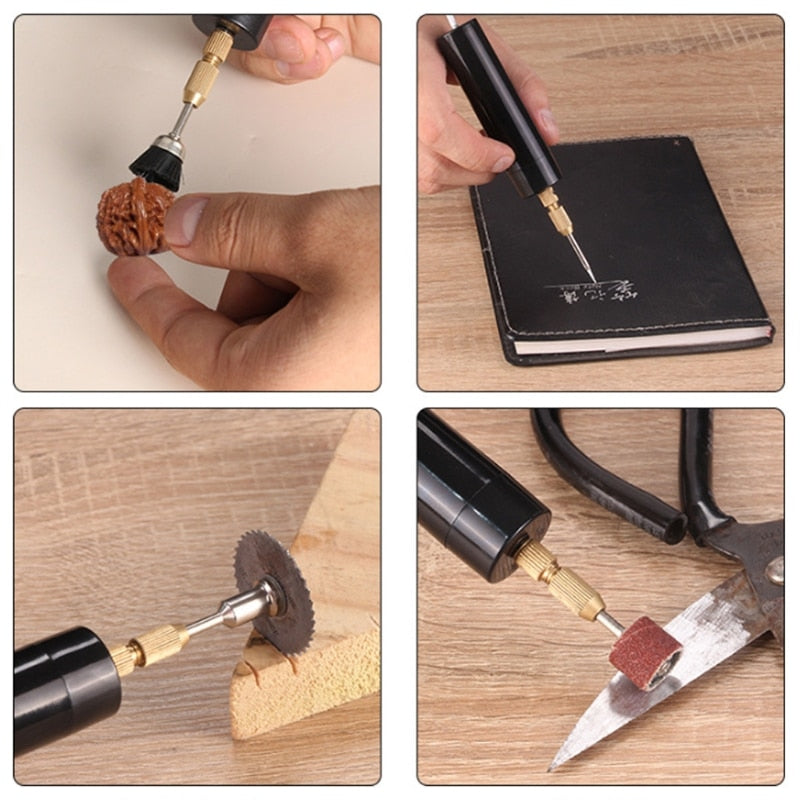 Mini Furadeira Portátil Multifuncional