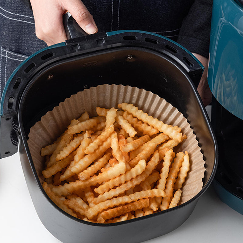 Forro de Papel à Prova de Óleo para Air Fryer