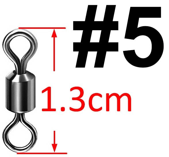Kit 50 Unidades Girador com Rolamento de Aço Inoxidável