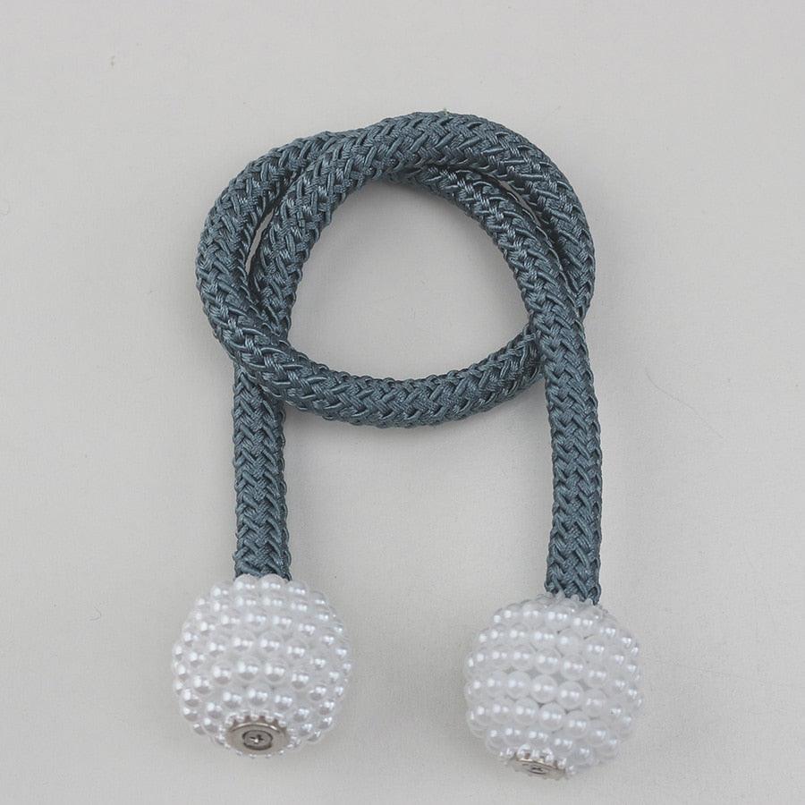 Anél de Cortina Magnética Decorativa - Pérola