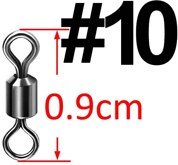 Kit 50 Unidades Girador com Rolamento de Aço Inoxidável