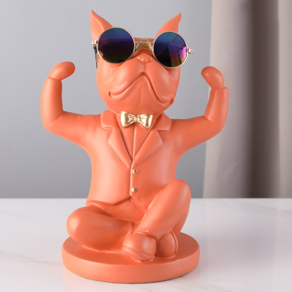 Estátua de Apoio Bulldog®