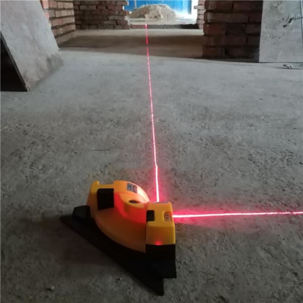Nível a Laser Com Esquadro e Prumo 3 em 1