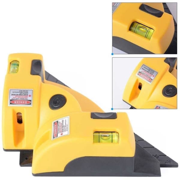 Nível a Laser Com Esquadro e Prumo 3 em 1