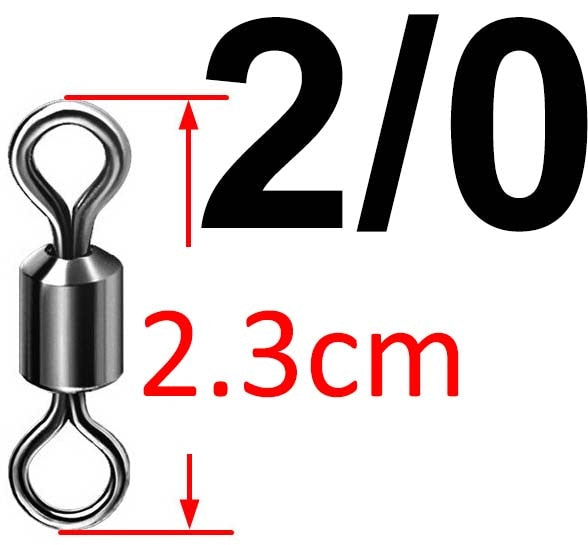 Kit 50 Unidades Girador com Rolamento de Aço Inoxidável