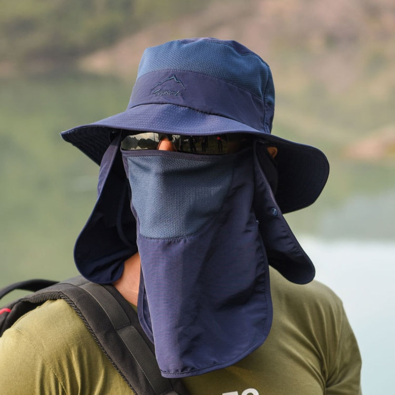 Chapéu De Pesca 3 em 1 Com Proteção UV K33