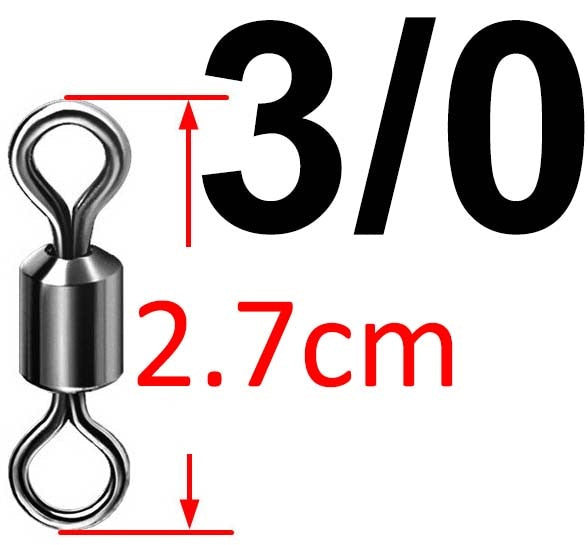 Kit 50 Unidades Girador com Rolamento de Aço Inoxidável
